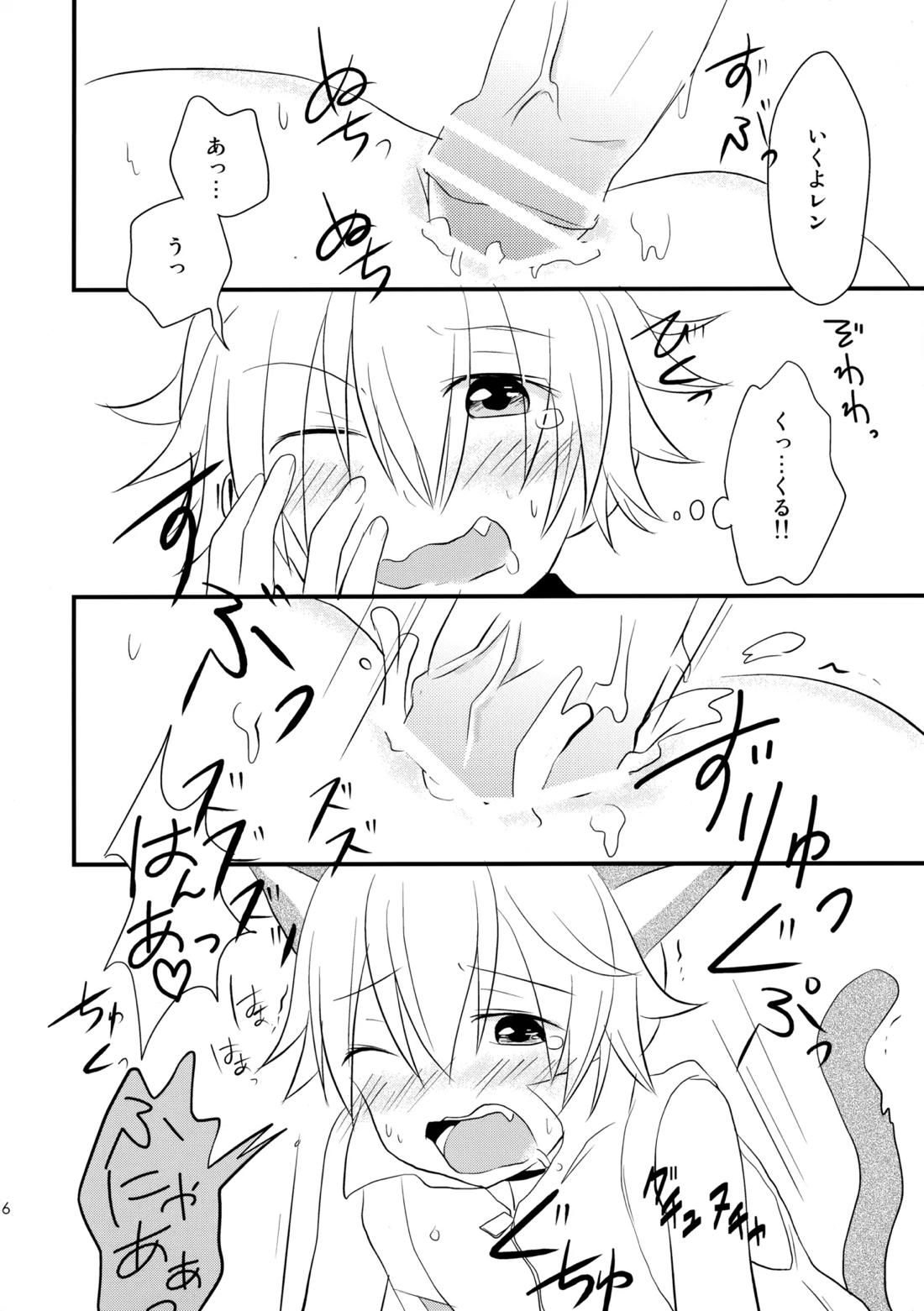 あぺにゃんとあくとわんとあんああん【ボーカロイド/レンレン】 page 15