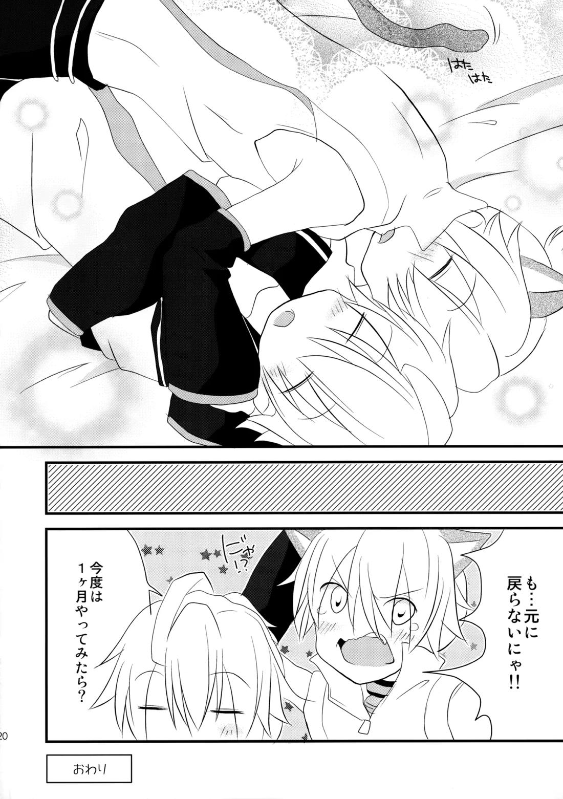 あぺにゃんとあくとわんとあんああん【ボーカロイド/レンレン】 page 19