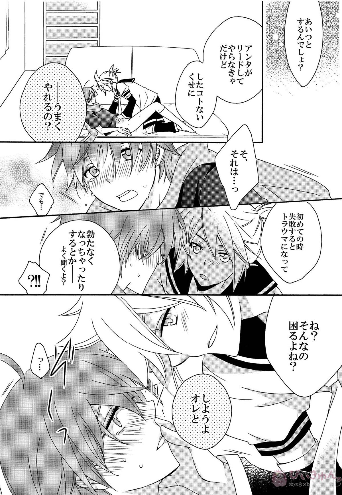 お前の兄そんなにイイならヤラせろよ【ボーカロイド/レンカイ】 page 25