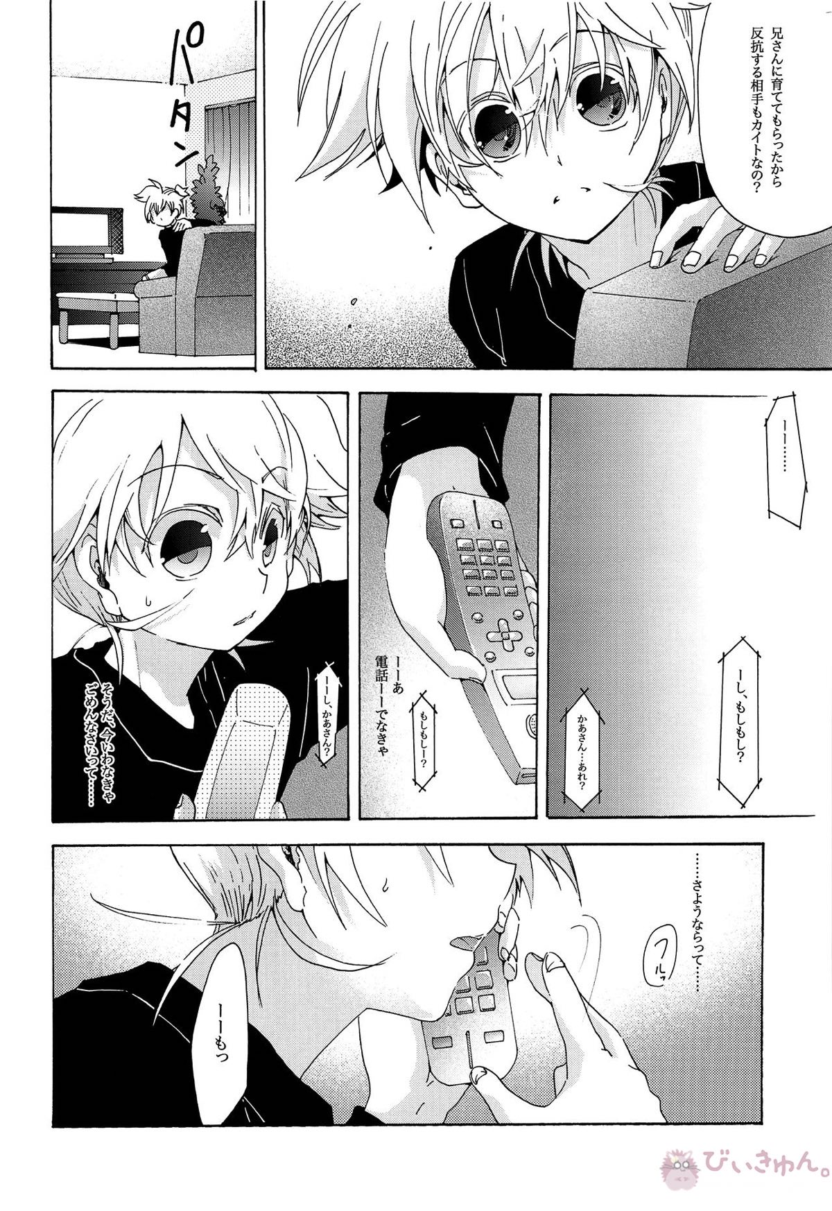 キセツノウタ ナツノセミシリーズ再録本上巻【ボーカロイド/KAITO×鏡音レン】 page 97