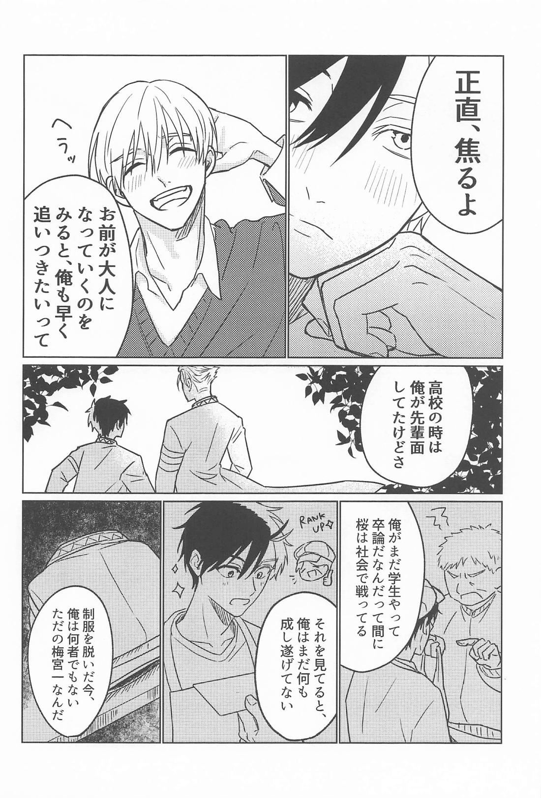 先輩だから、カッコつけたい【WIND BREAKER/うめさく】 page 15