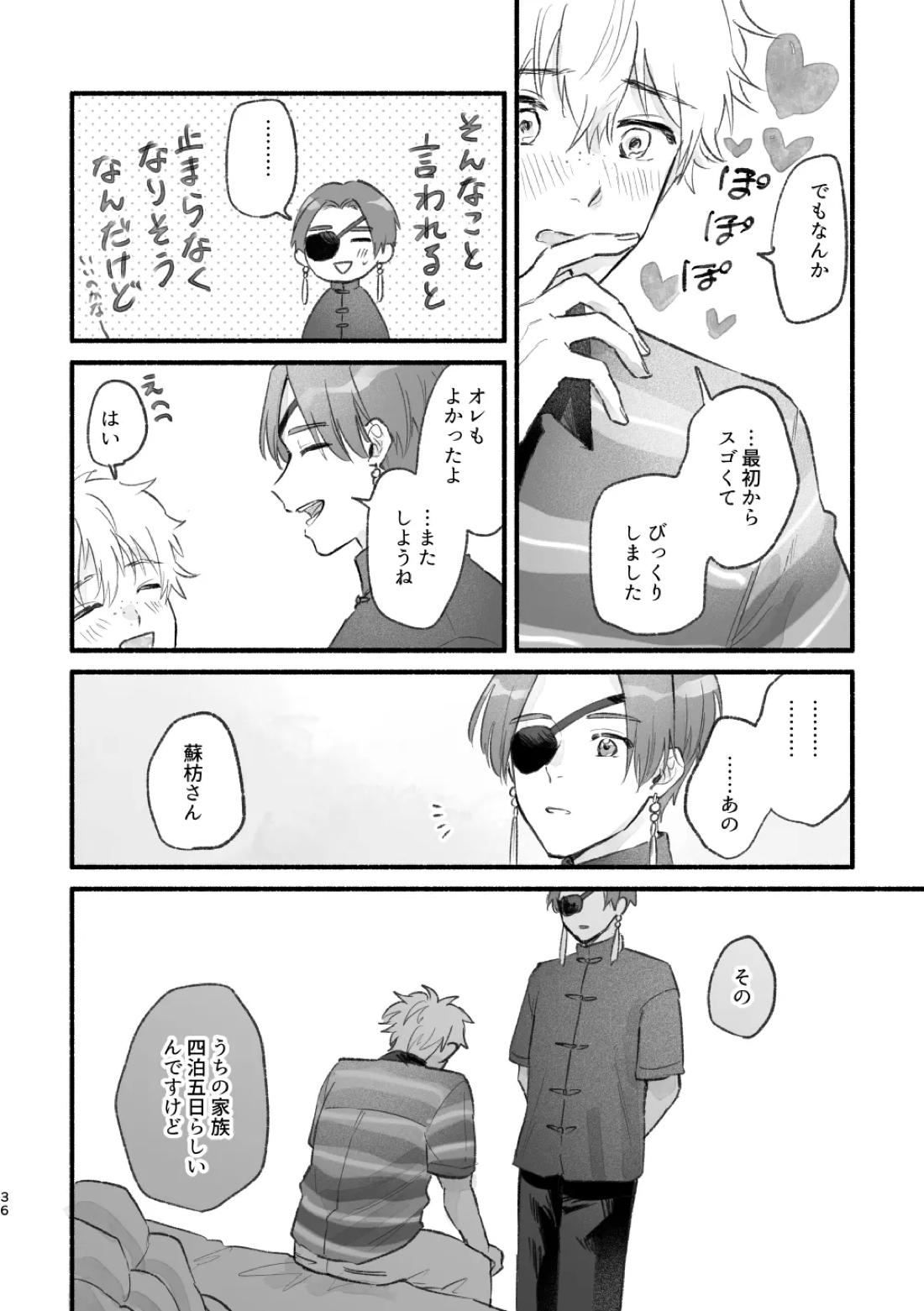 まったく、君は！【WIND BREAKER/すおにれ】 page 35