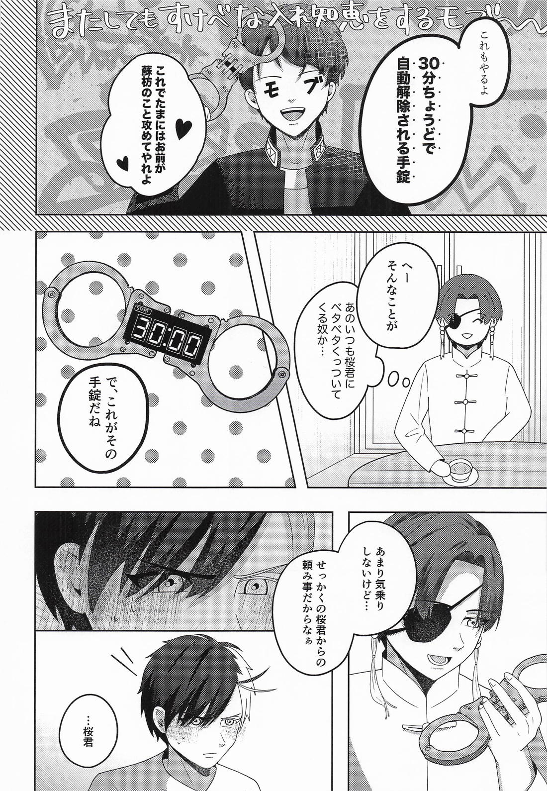 魅惑の手錠が解けるまで【WIND BREAKER/すおさく】 page 11
