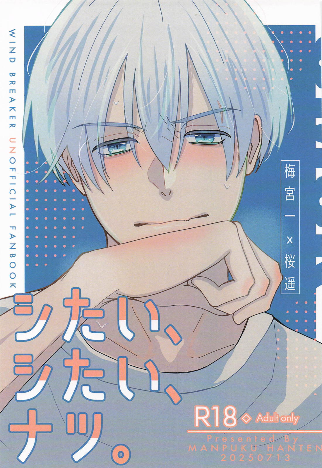 Recommended BL manga "シたい、シたい、ナツ。【WIND BREAKER/うめさく】" cover image