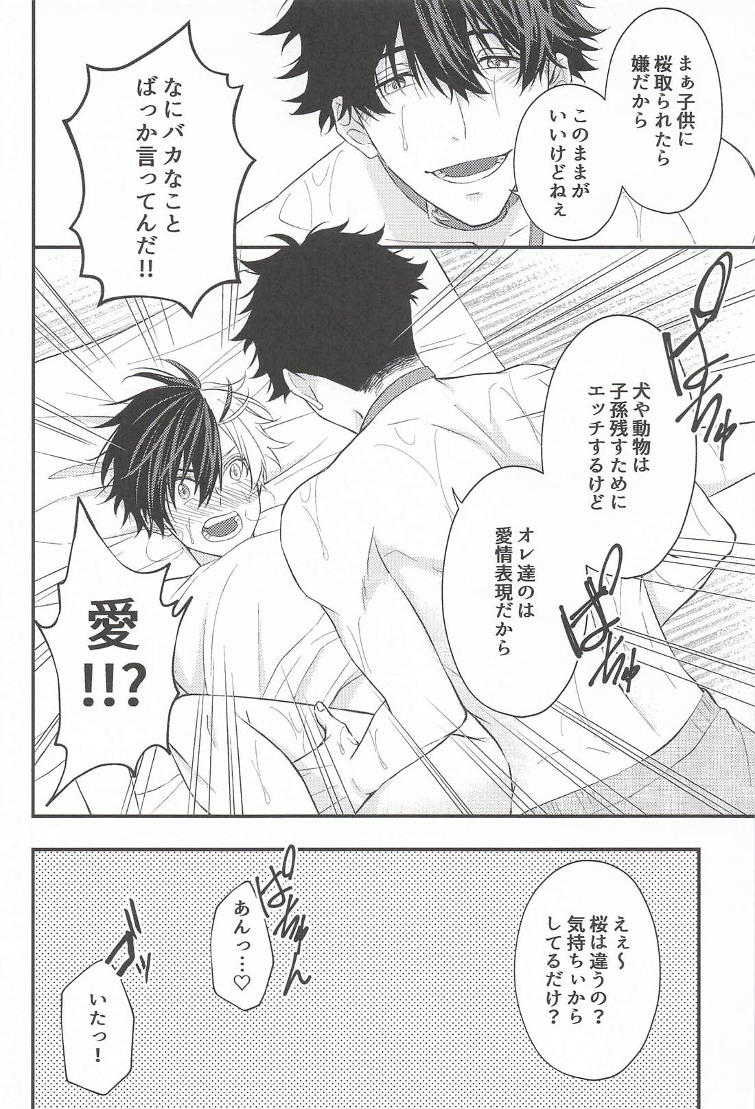 犬だと思ってたのに【WIND BREAKER/かめさく】 page 27