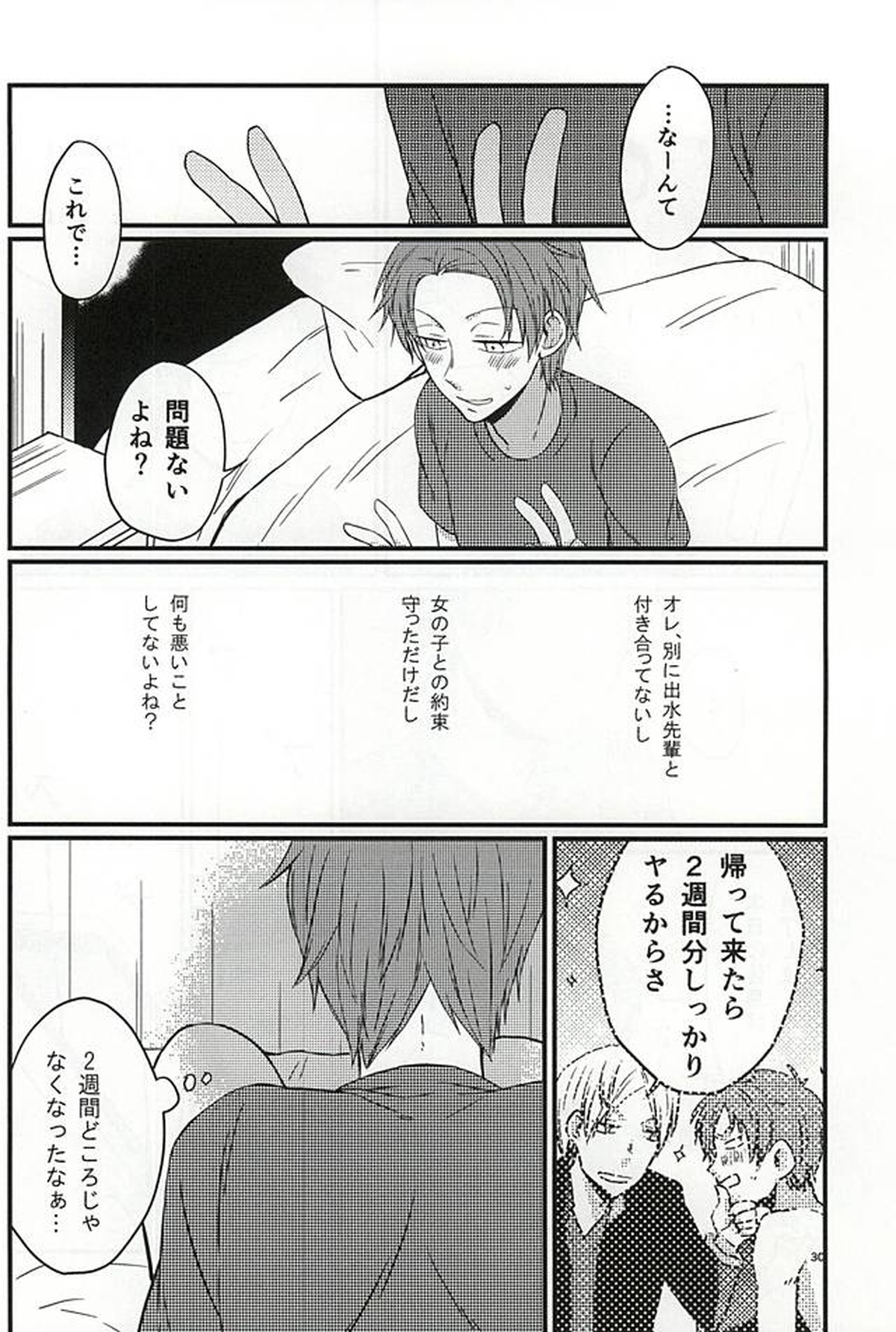ポラリスの落とした泪【ワールドトリガー/出水×佐鳥】 page 29