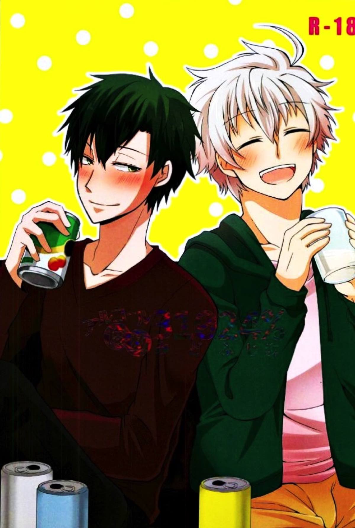 Recommended BL manga "アルコール度数31024％【青春×機関銃/緑藤】" cover image