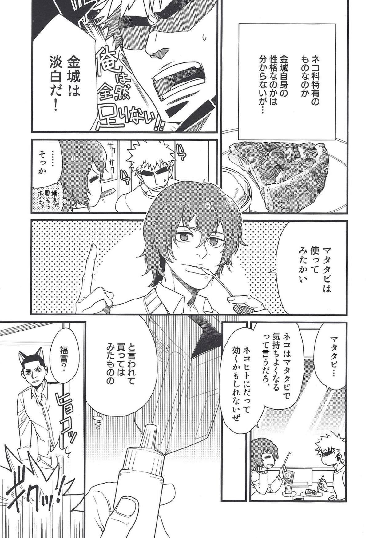 しっぽのきもち【弱虫ペダル/福金】 page 14