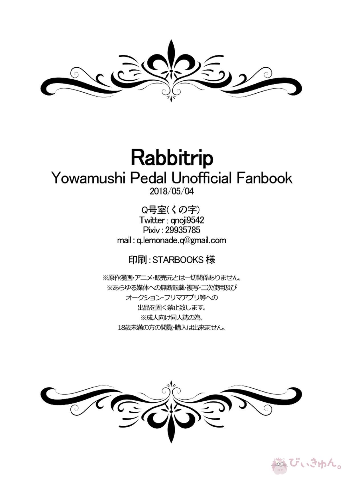 Rabbitrip【弱虫ペダル/新荒】 page 27