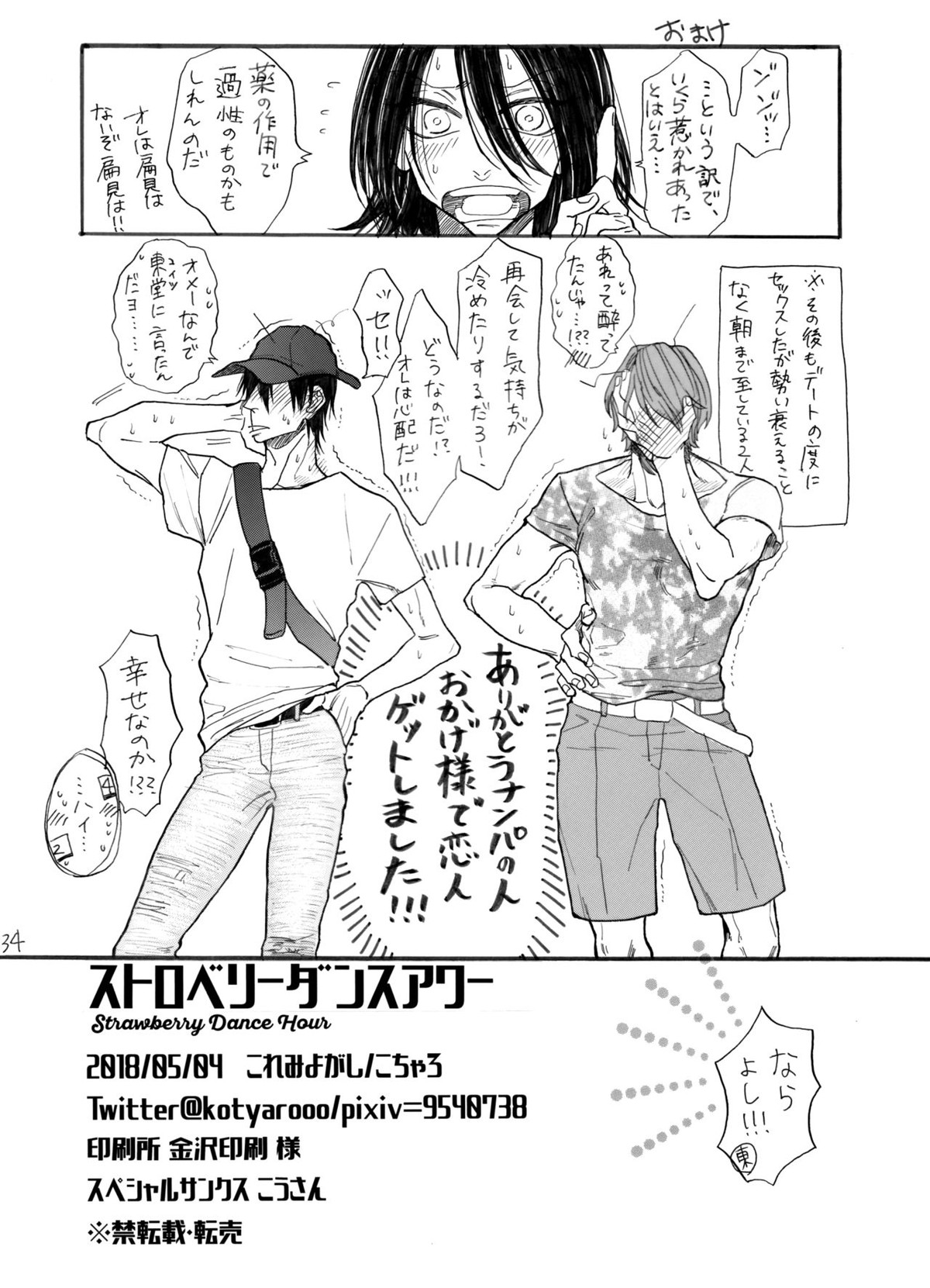 ストロベリーダンスアワー【弱虫ペダル/新荒】 page 35