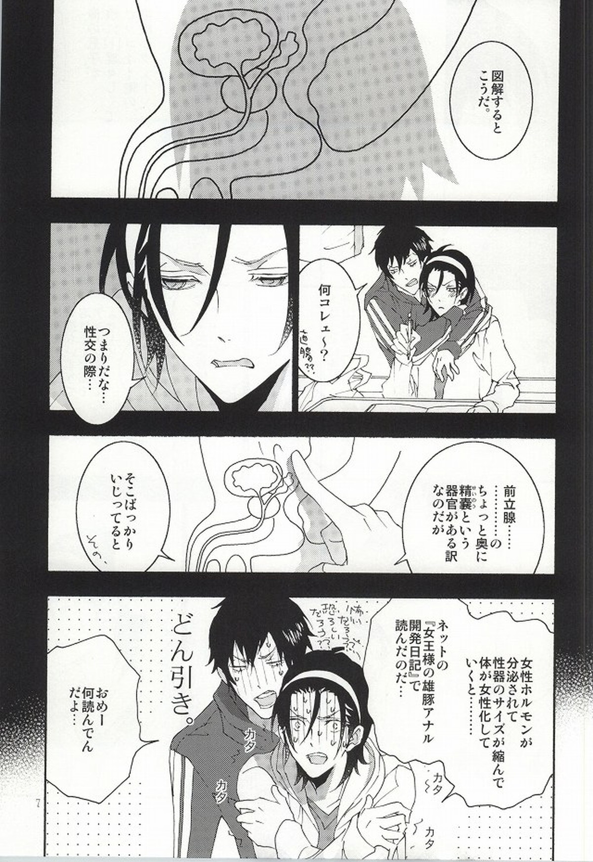 Recommended BL manga "東堂さんは荒北くんのいいなり姫。【弱虫ペダル/荒東】" cover image