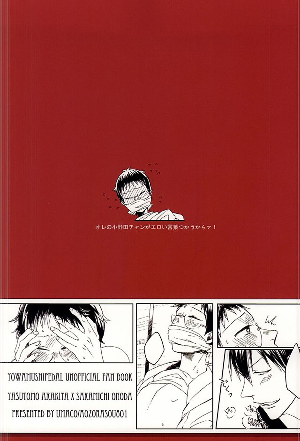 オレの小野田チャンがエロい言葉つかうからァ!【弱虫ペダル】 page 25