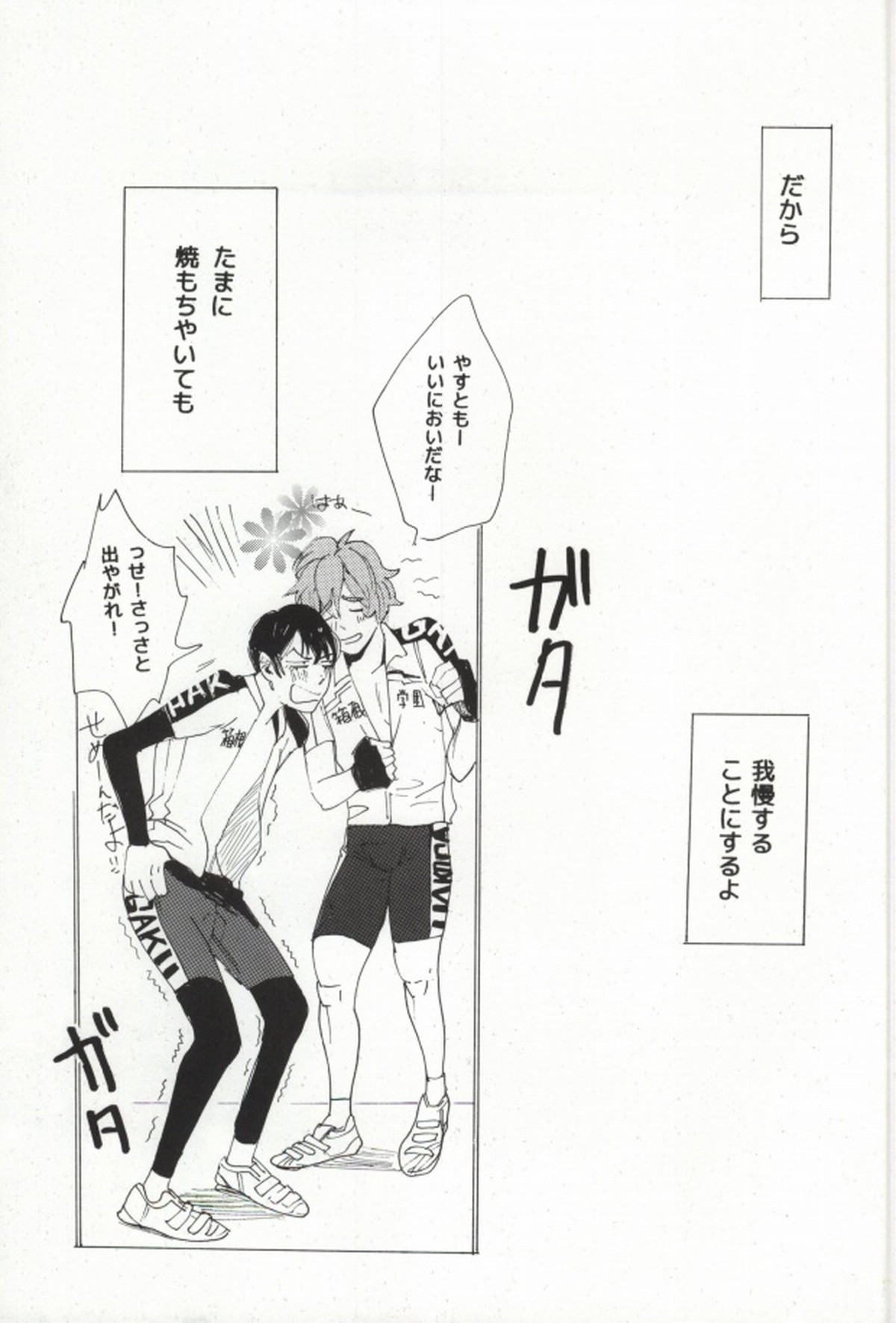 黒いのには夢が詰まっているに違いない【弱虫ペダル/新荒】 page 26