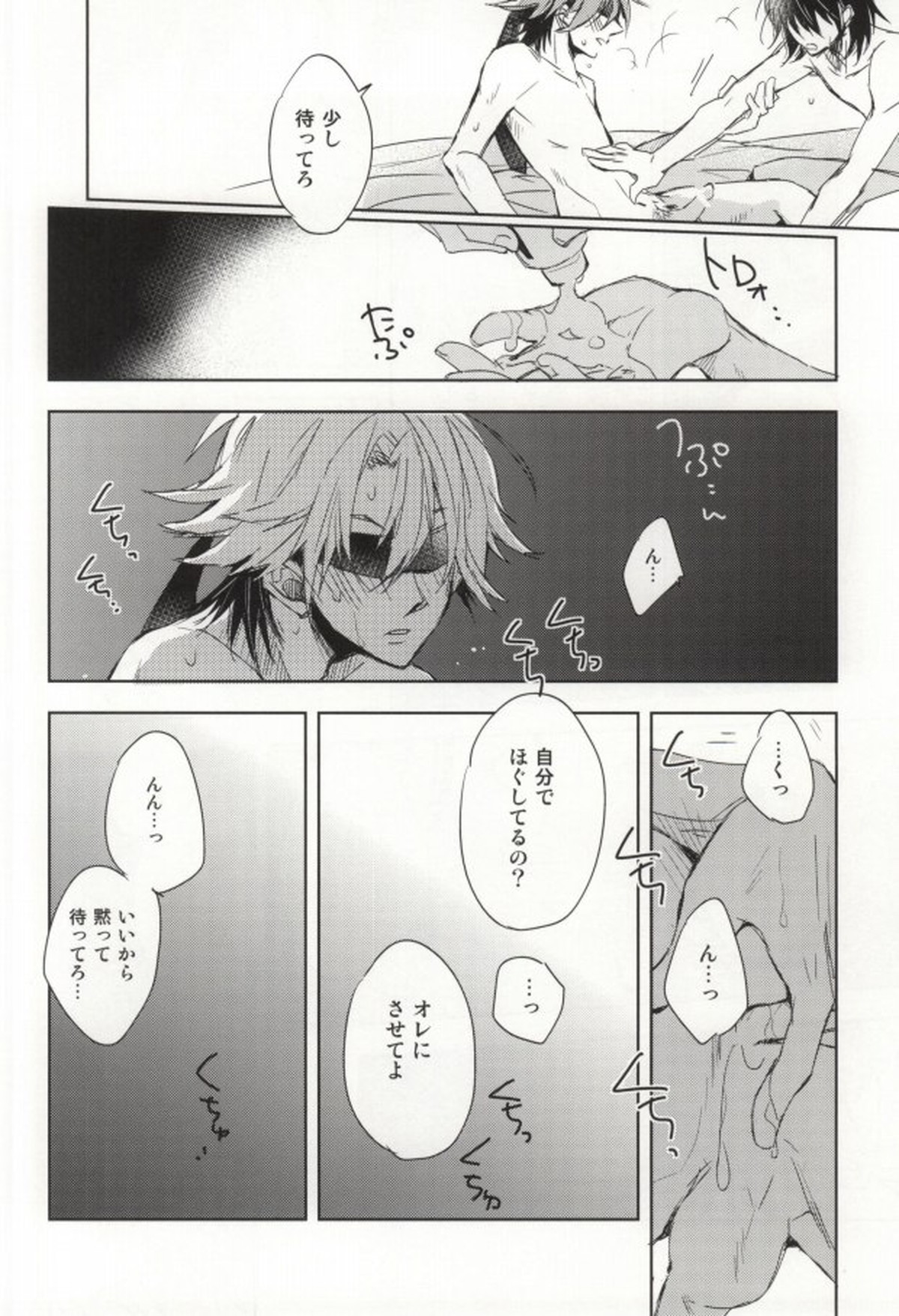 目隠しエッチ【弱虫ペダル/真東】 page 21