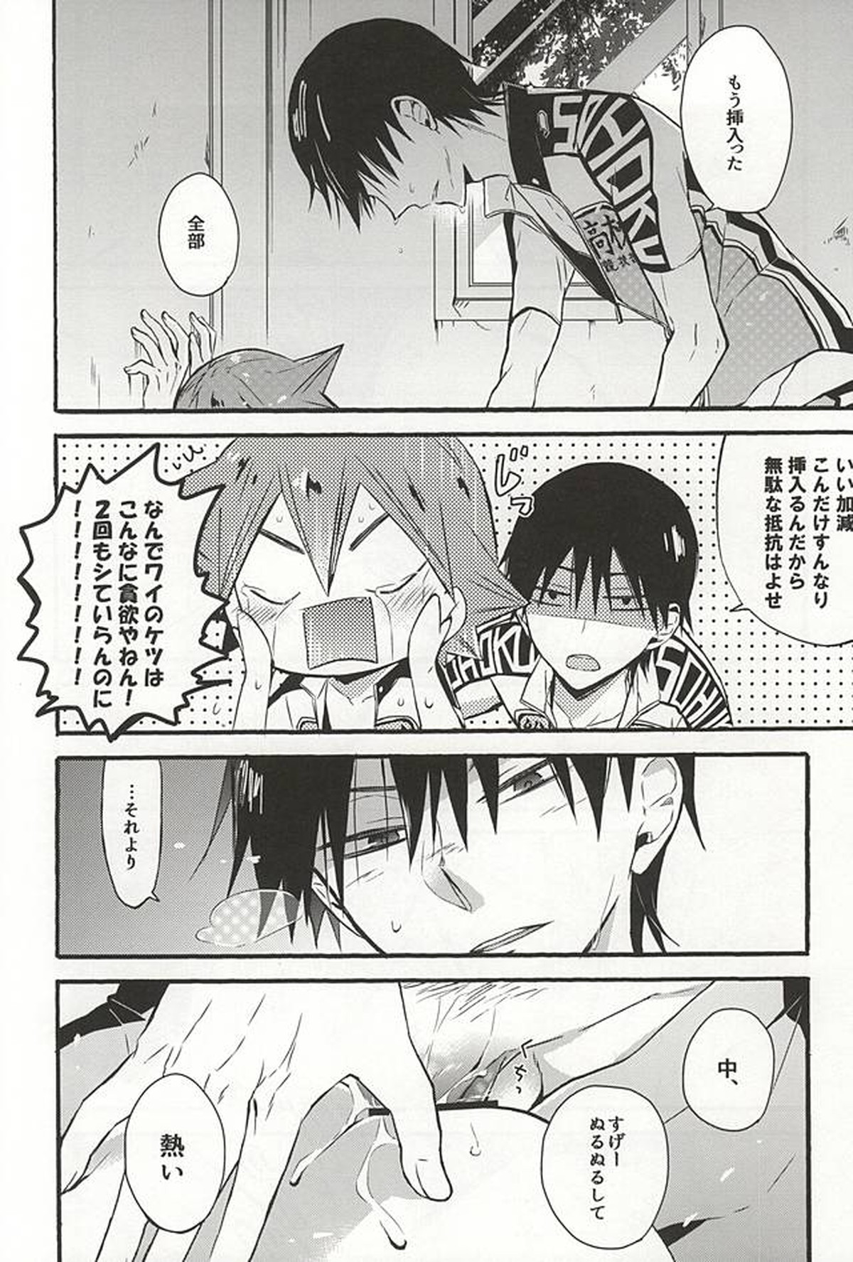 暑さのせいにしていらんことするコイツをどうにかしてくれ【弱虫ペダル/今鳴】 page 11