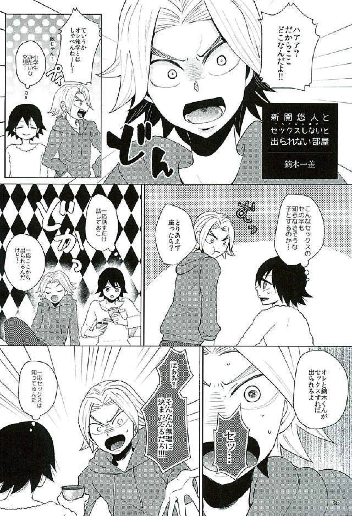 新開悠人とセックスしないと出られない部屋【弱虫ペダル/悠泉】 page 33