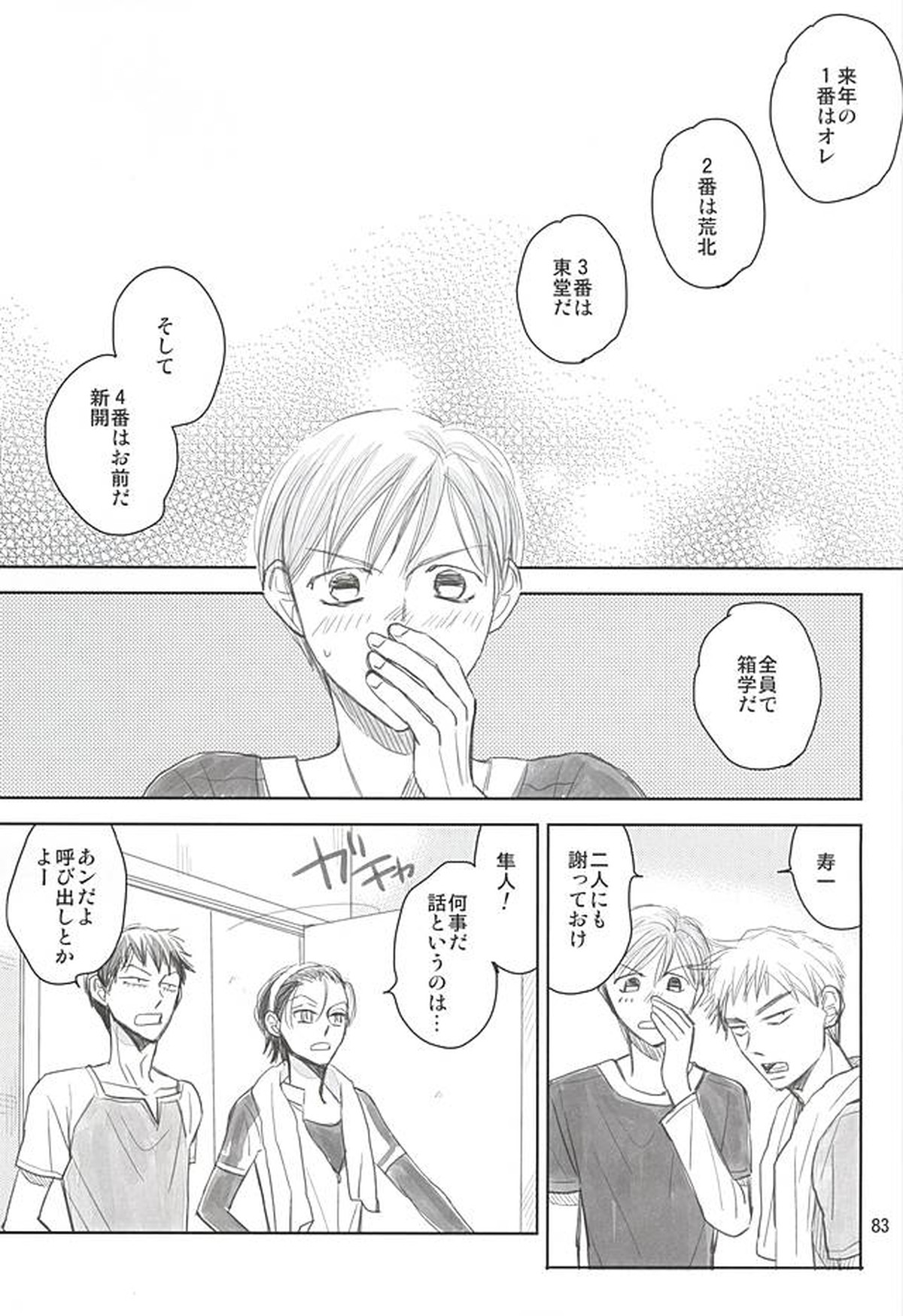 スイング・バイ【弱虫ペダル/荒新】 page 78