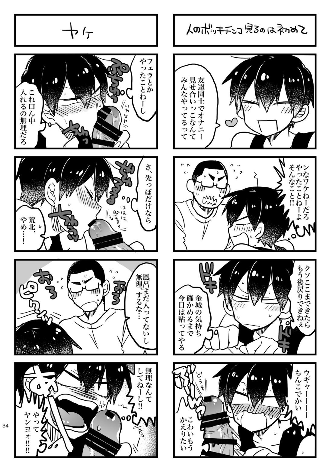 へびをなまごろしっ！【弱虫ペダル/金荒】 page 34