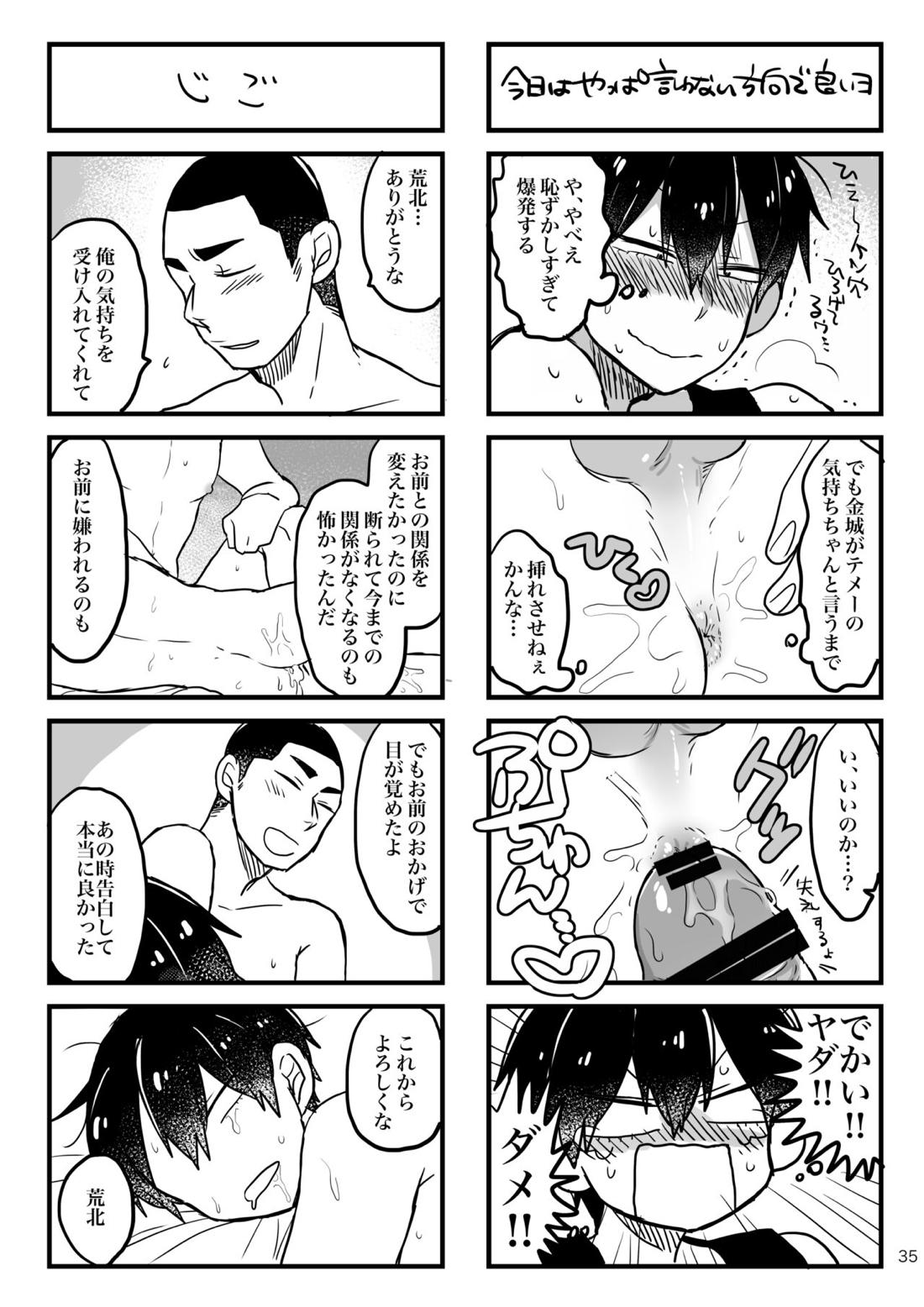 へびをなまごろしっ！【弱虫ペダル/金荒】 page 35