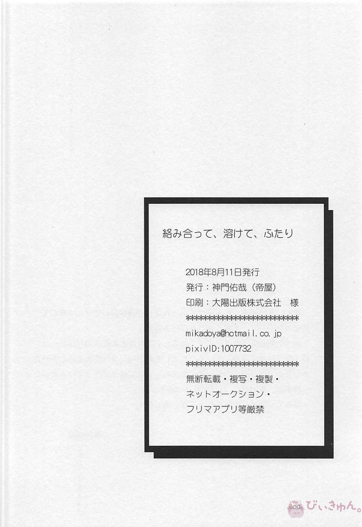 絡み合って、溶けて、ふたり【ユーリ!!! on ICE/勇ヴィク】 page 21