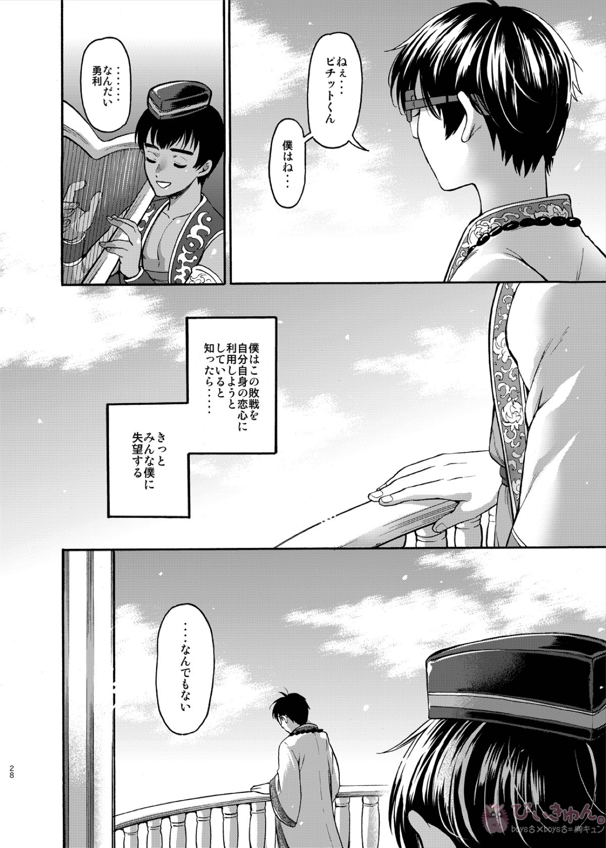 ARABIAN PARODY【ユーリ!!! on ICE/ヴィク勇】 page 27