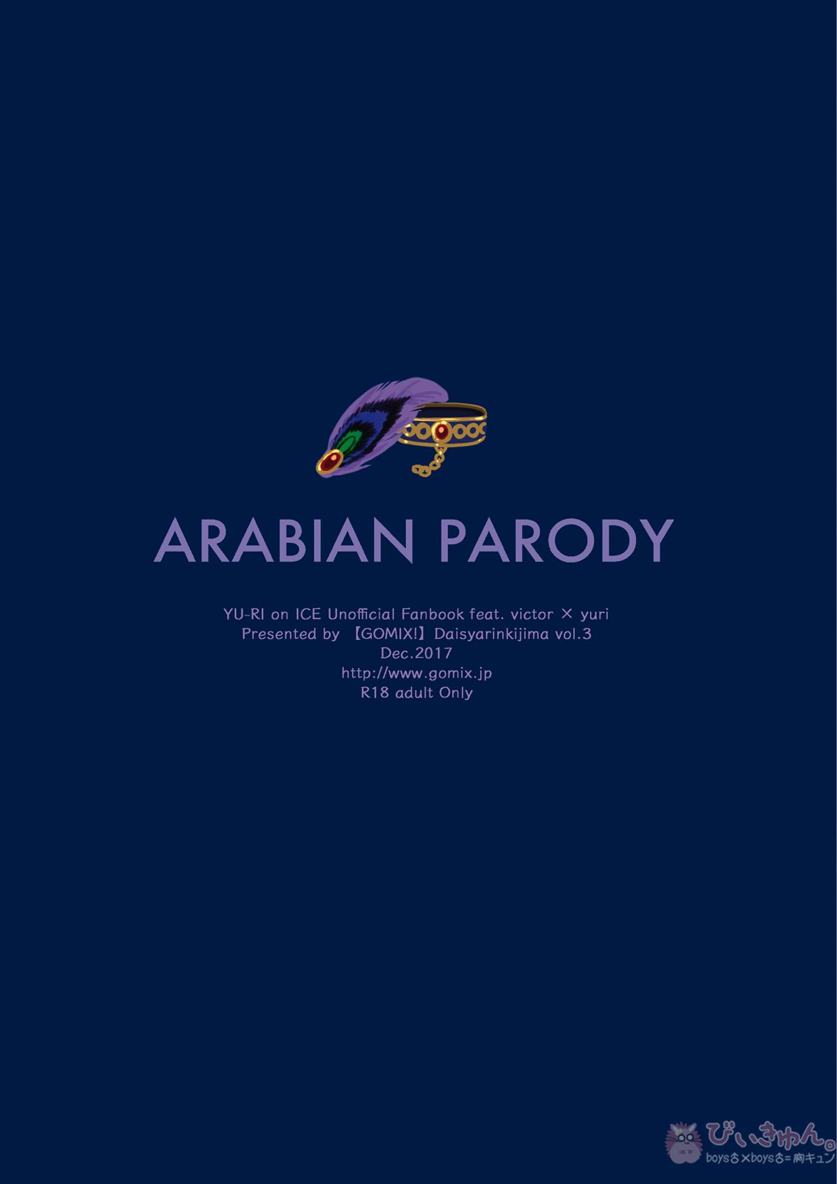 ARABIAN PARODY【ユーリ!!! on ICE/ヴィク勇】 page 30