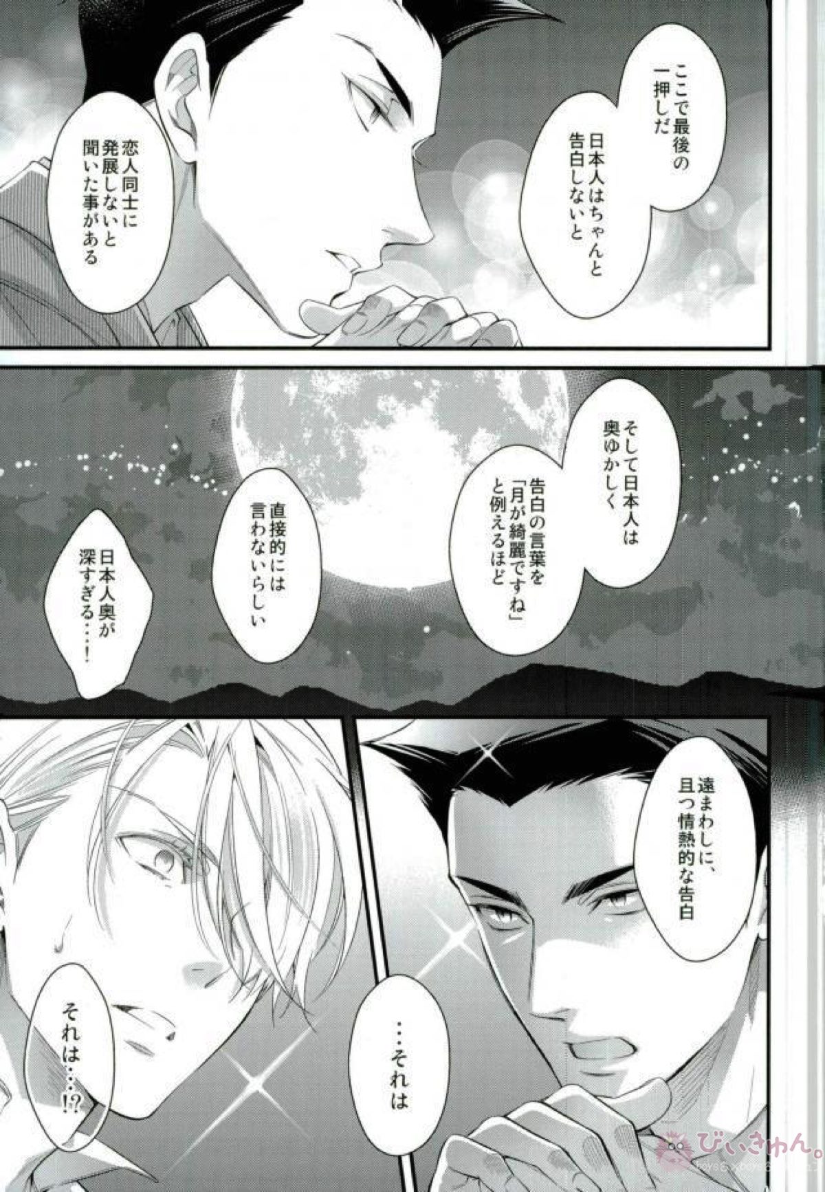 恋するレジェンド【ユーリ!!! on ICE/ヴィク勇】 page 14