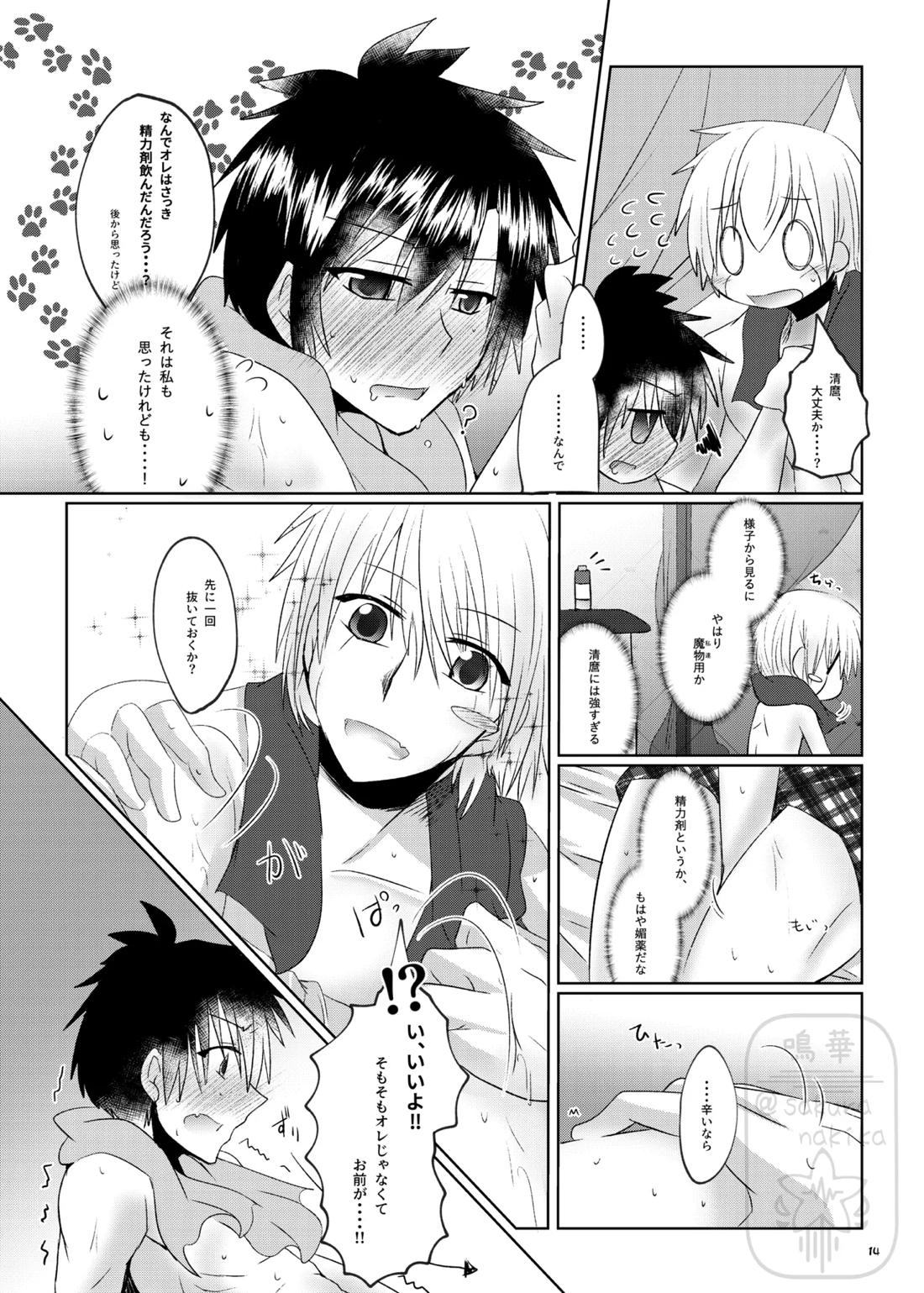 イイ事づくしの魔力供給【金色のガッシュ!!/ガ清】 page 13