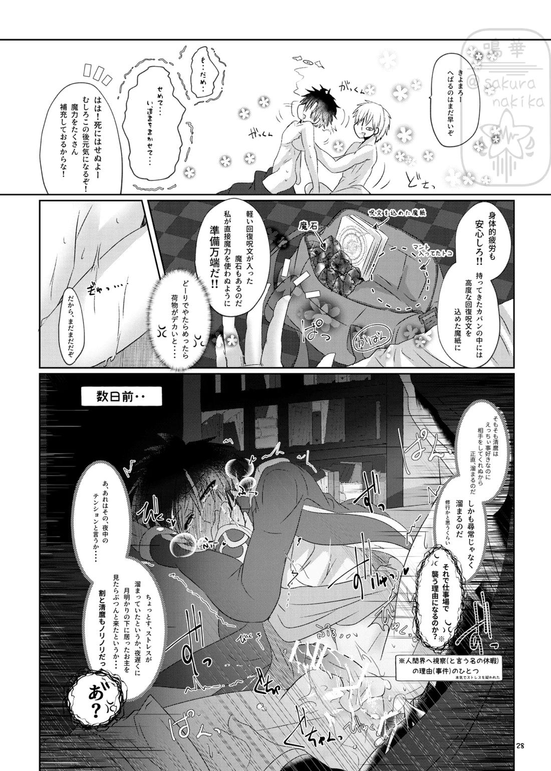 イイ事づくしの魔力供給【金色のガッシュ!!/ガ清】 page 27